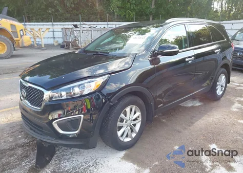 2017 Kia Sorento 2.4L Lx from USA, damaged, VIN 5XYPGDA34HG262460